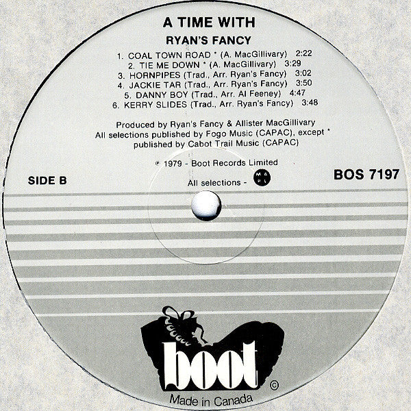 Ryan's Fancy : A Time With (LP, Album)
