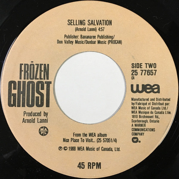 Frōzen Ghōst : Pauper In Paradise (7", Single)