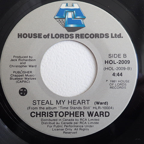 Christopher Ward : Heartbreakin' Beauty (7", Single)