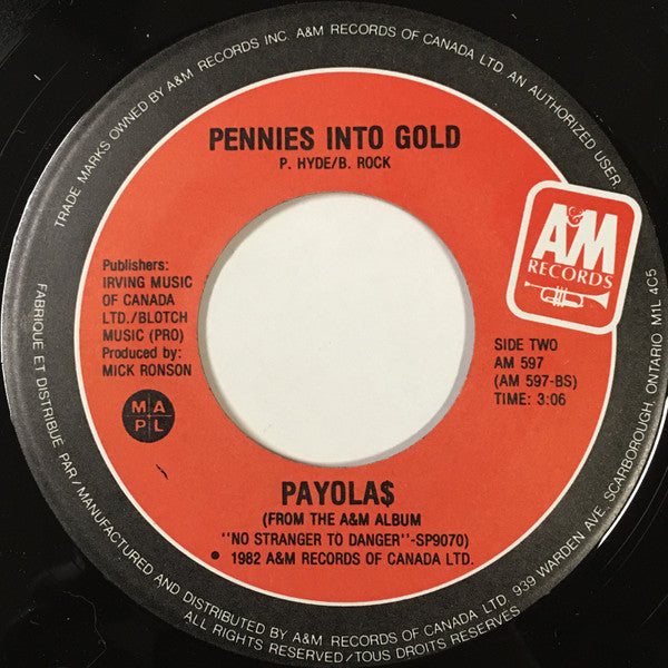 Payola$ : Romance (7", Single)