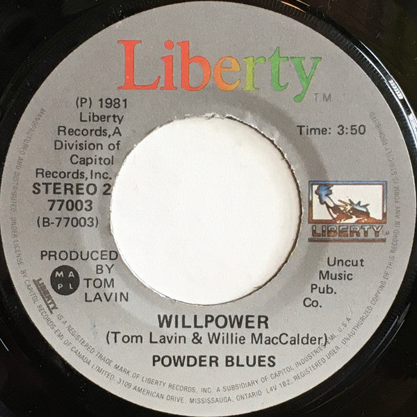 Powder Blues : Lovin, Kissin, & Huggin (7", Single)