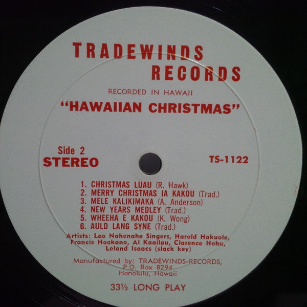 Noelani Kanoho Mahoe* With The Leo Nahenahe Singers* : Hawaiian Christmas (LP)