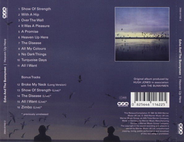 Echo And The Bunnymen* : Heaven Up Here (CD, Album, RE, RM, O-C)