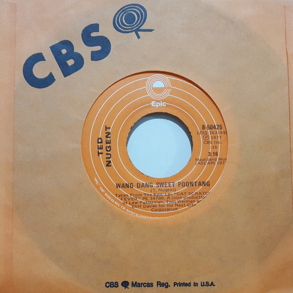 Ted Nugent : Cat Scratch Fever (7", Single)