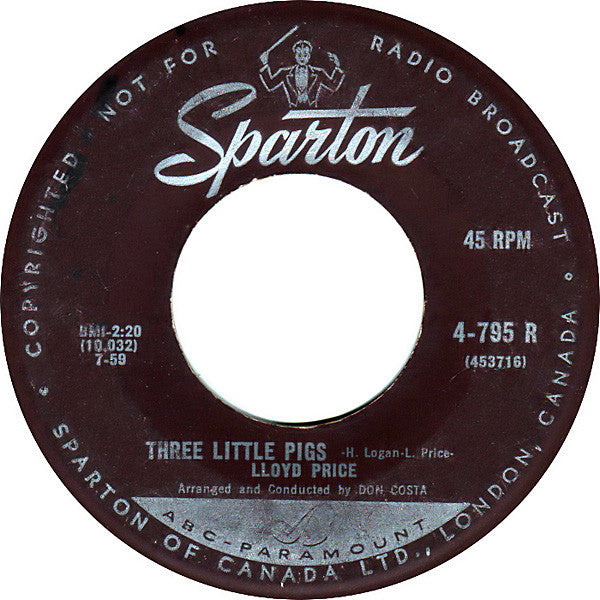 Lloyd Price : I'm Gonna Get Married (7", Single)