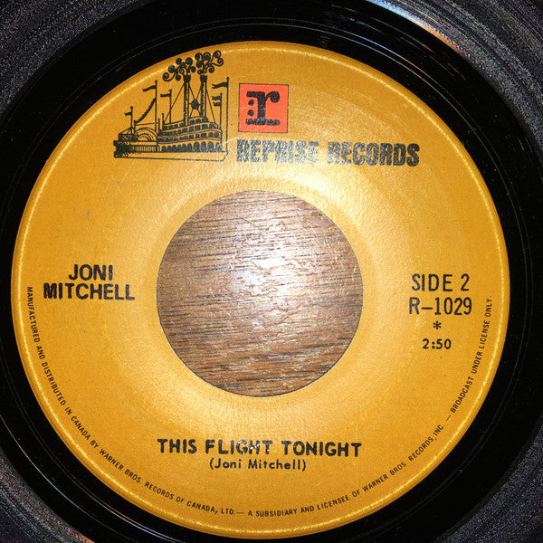 Joni Mitchell : Carey (7", Single)