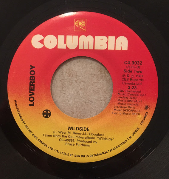 Loverboy : Hometown Hero (7", Single)