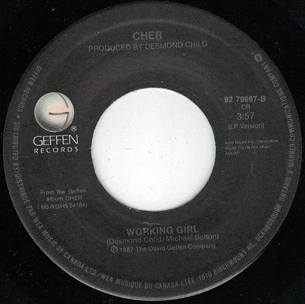 Cher : We All Sleep Alone (7")