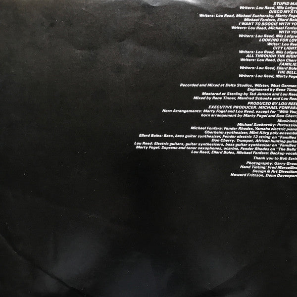 Lou Reed : The Bells (LP, Album)