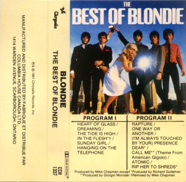 Blondie : The Best Of Blondie (Cass, Comp, Club, Dol)