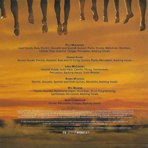 Paul McCartney : Off The Ground (CD, Album)