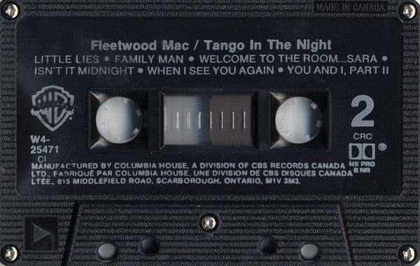 Fleetwood Mac : Tango In The Night (Cass, Album, Club, Dol)
