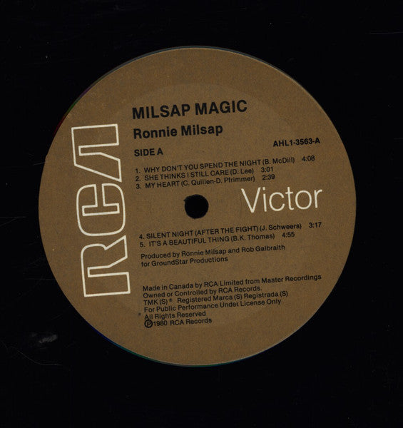 Ronnie Milsap : Milsap Magic (LP)