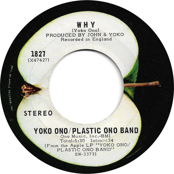 John Lennon / Plastic Ono Band*, Yoko Ono : Mother (7", Single, Mono)