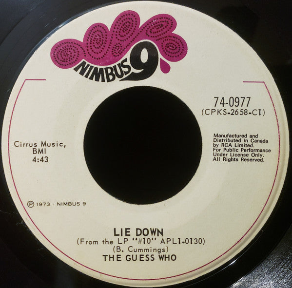 The Guess Who : Glamour Boy (7", Single)