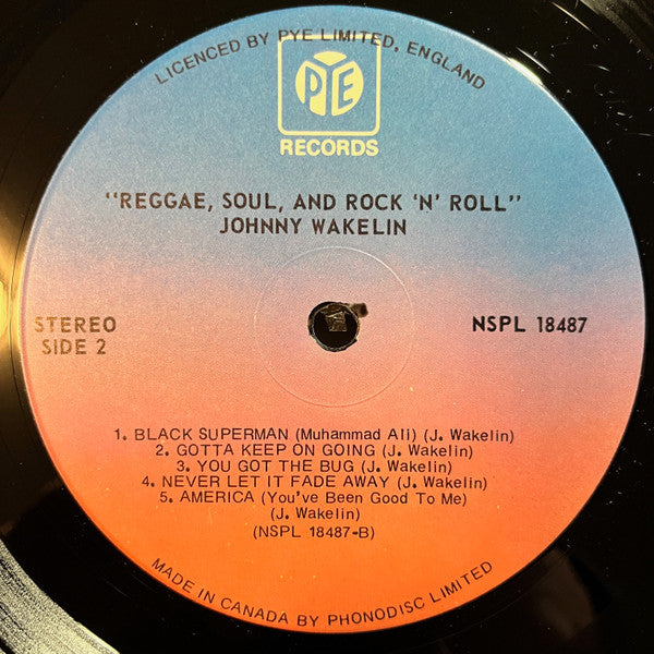 Johnny Wakelin : Reggae Soul & Rock 'n' Roll (LP, Album)
