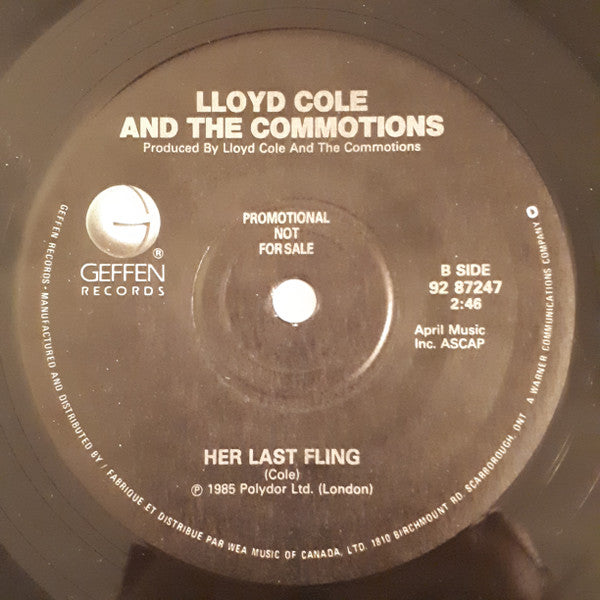 Lloyd Cole & The Commotions : Brand New Friend (7", Single, Promo)