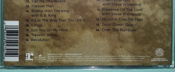 Eric Clapton : Forever Man (2xCD, Comp)