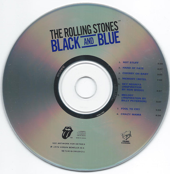 The Rolling Stones : Black And Blue (CD, Album, RE, RM)