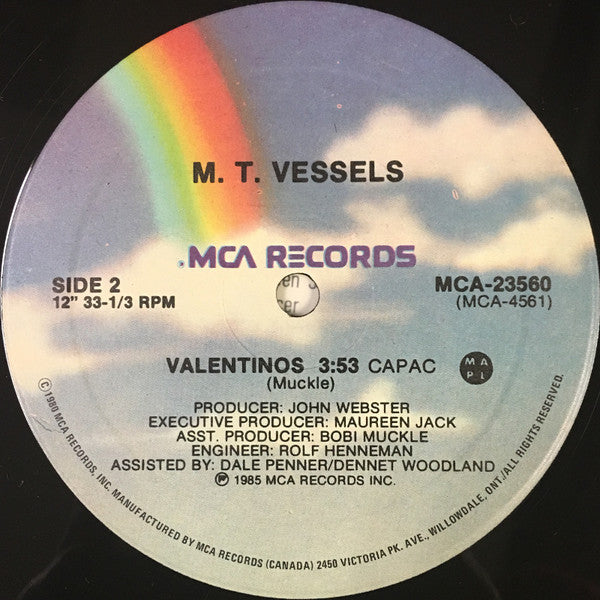 M.T. Vessels : Take The Phone (Off The Hook) / Valentinos (12", Single)