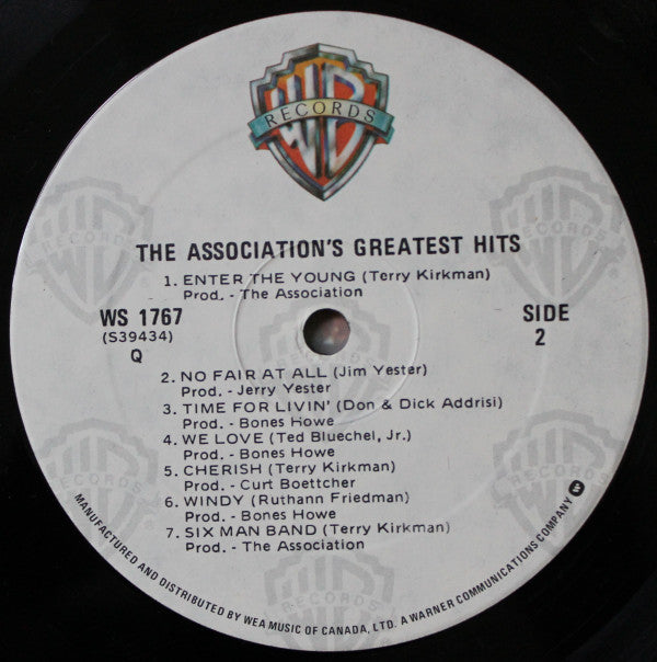 The Association (2) : Greatest Hits! (LP, Comp, RE)
