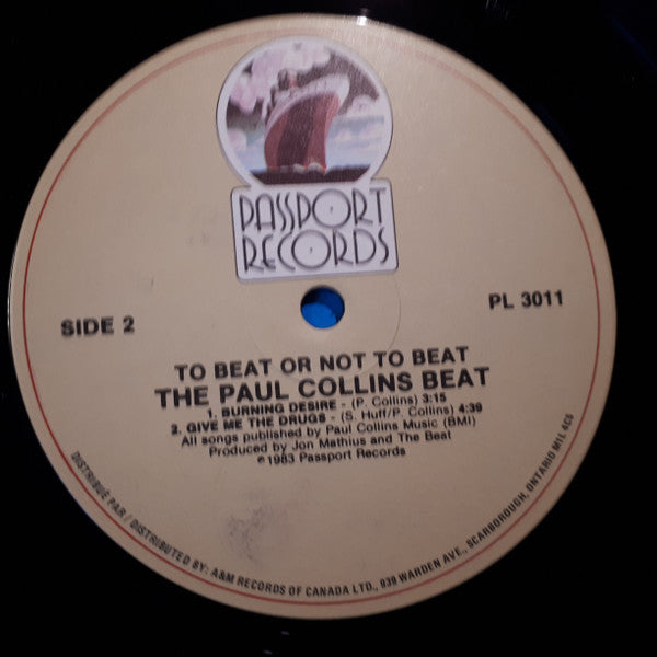 Paul Collins' Beat : To Beat Or Not To Beat (12", MiniAlbum, EP)