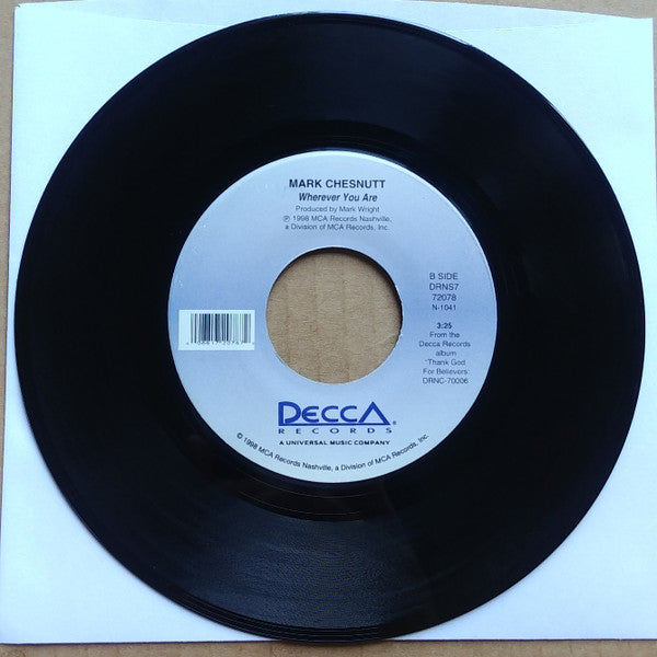 Mark Chesnutt : I Don't Want To Miss A Thing (7", Single)