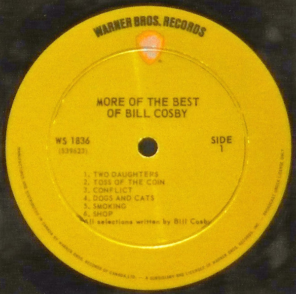Bill Cosby : More Of The Best Of Bill Cosby (LP, Comp)