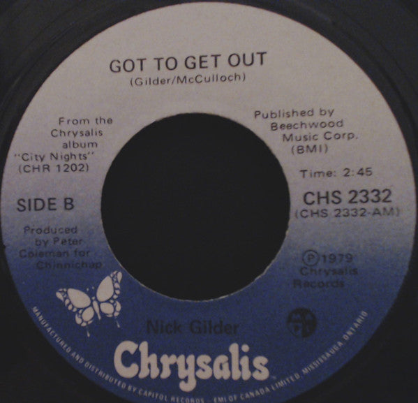 Nick Gilder : (You Really) Rock Me (7", Single)