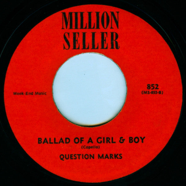 Penguins* Featuring Cleve Duncan / Question Marks (4) : Memories Of El Monte / Ballad Of A Girl & Boy (7", RE)