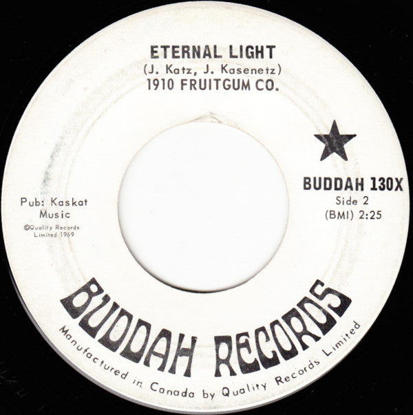 1910 Fruitgum Company : The Train / Eternal Light (7", Single)