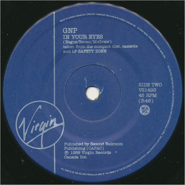 GNP (4) : How Many Times / In Your Eyes (7", Single)