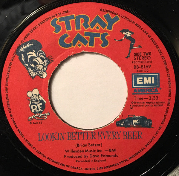 Stray Cats : (She's) Sexy + 17 (2x7", Gat)