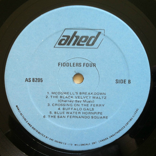 Various : World Champion Fiddler Series - Fiddlers Four (LP, Album)