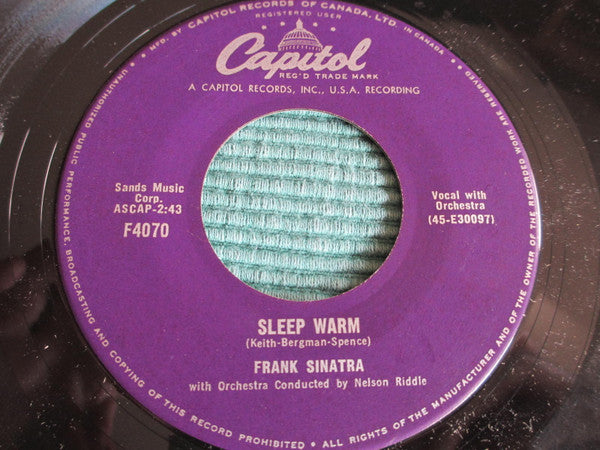 Frank Sinatra : Mr. Success (7", Single)