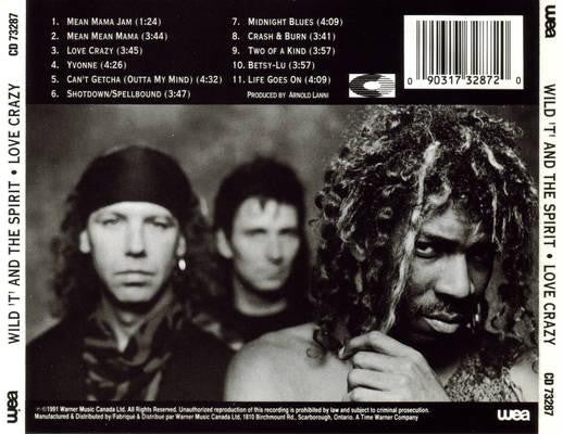 Wild T & The Spirit : Love Crazy (CD, Album)