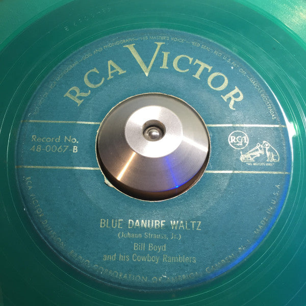 Bill Boyd And His Cowboy Ramblers : Varsoviana / Blue Danube Waltz (7", Single, Gre)