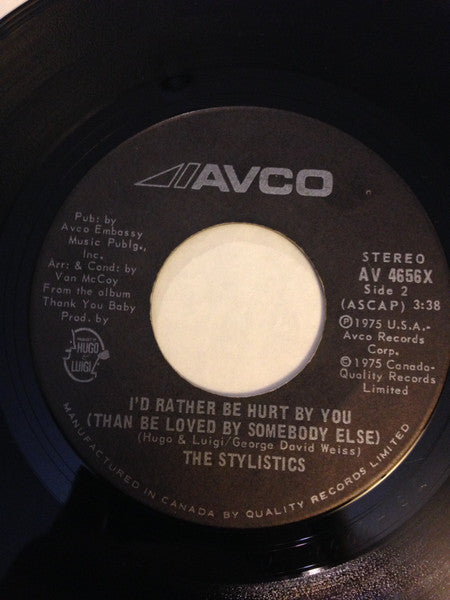 The Stylistics : Can't Give You Anything (But My Love) (7")