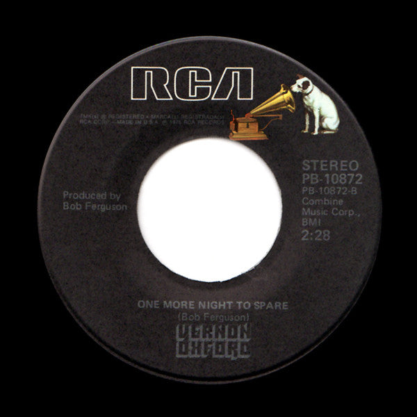 Vernon Oxford : A Good Old Fashioned Saturday Night Honky Tonk Barroom Brawl / One More Night To Spare (7", Single)