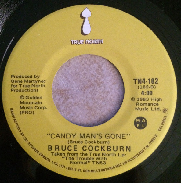 Bruce Cockburn : Tropic Moon (7", Single)