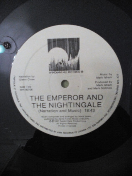 Hans Christian Andersen, Glenn Close, Mark Isham : The Emperor And The Nightingale (LP)