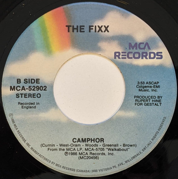 The Fixx : Built For The Future (7", Single)