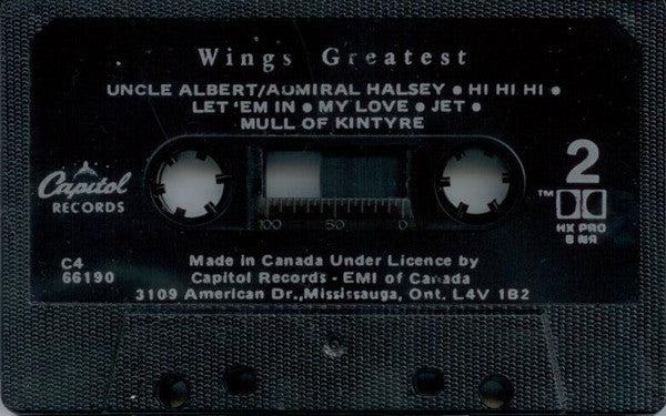 Wings (2) : Wings Greatest (Cass, Comp, RE, Dol)