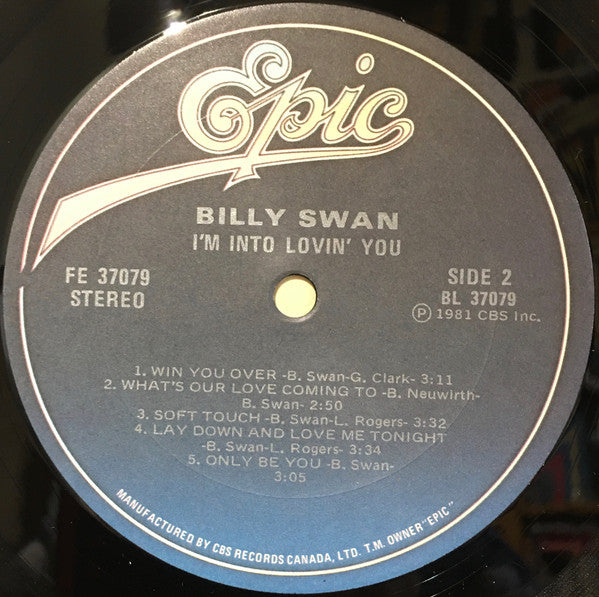 Billy Swan : I'm Into Lovin' You (LP, Album)