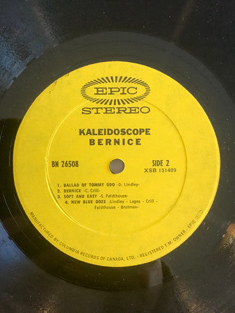 Kaleidoscope (3) : Bernice (LP, Album)