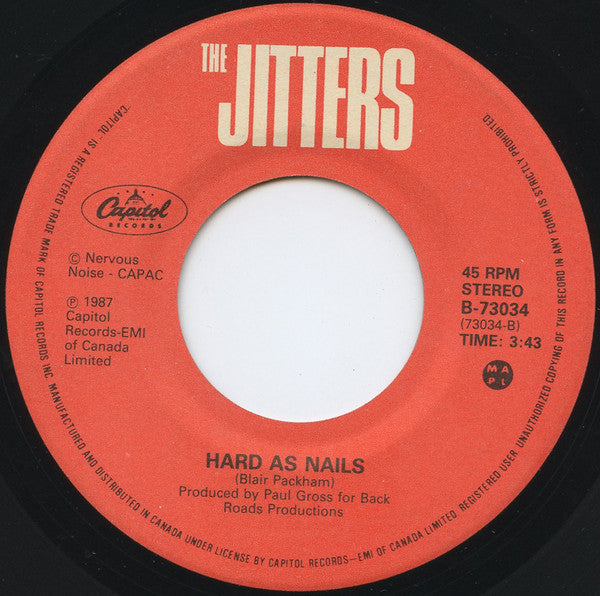 The Jitters : Last Of The Red Hot Fools (7", Single)