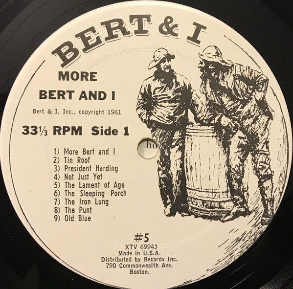 Marshall Dodge, Robert Bryan (2) : More Bert And I (LP, Album)