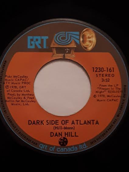 Dan Hill : All I See is Your Face (7", Single)