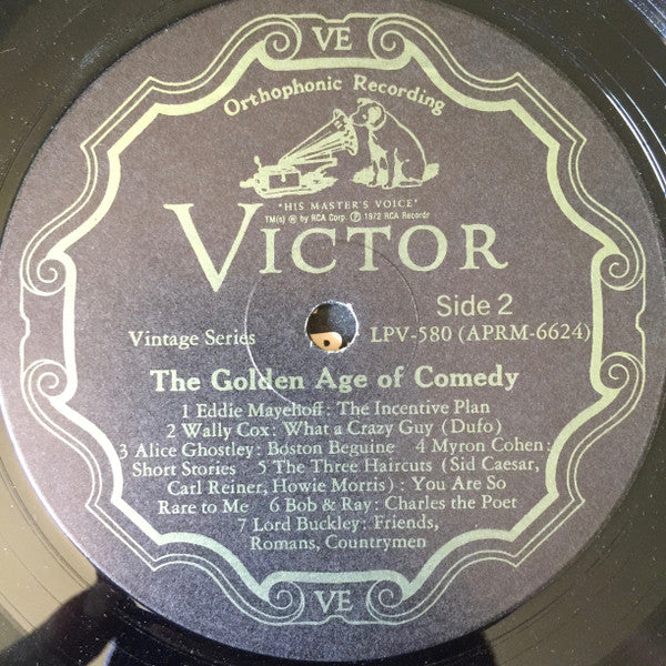Various : The Golden Age Of Comedy (LP, Comp)