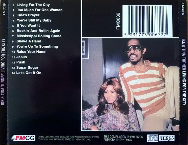 Ike & Tina Turner : Living For The City (CD, Comp)